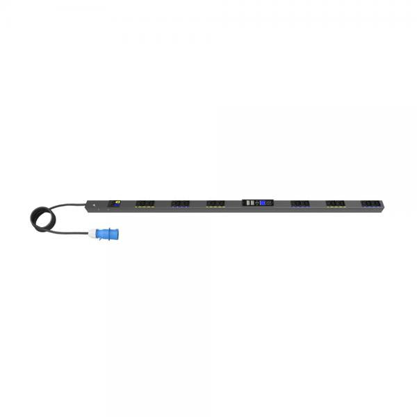 Eaton EVSWF132A unità di distribuzione dell'energia [PDU] 24 presa[e] AC 39U Nero (Eaton G4 - Power distribution unit [rack-mountable] - switched - AC 200-240 V - 7.4 kW - 1-phase - Ethernet 10/100/1000, serial - input: IEC 60309 32A - output connect...