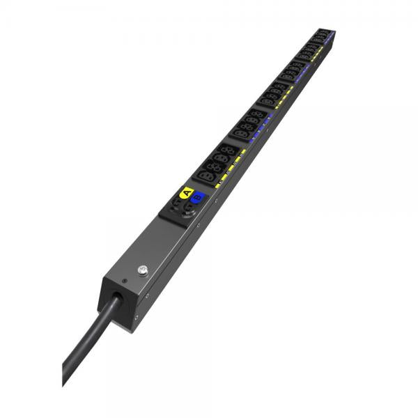 Eaton EVBAF132A unità di distribuzione dell'energia [PDU] 24 presa[e] AC 22.5U Nero (Eaton G4 - strmfordelingsenhed - basi)Eaton3553340697197EVBAF132A