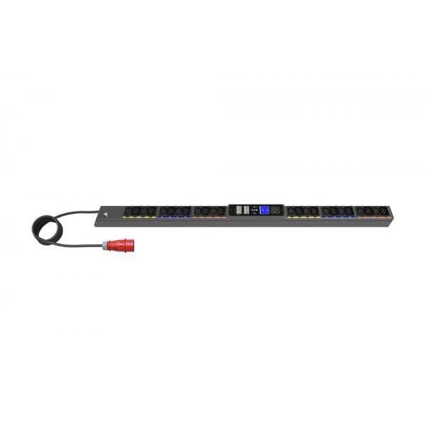 Eaton EVSWF316A unità di distribuzione dell'energia [PDU] 24 presa[e] AC 22.5U Nero (PDU G4 SW 0U 309 16A 3P 12XC13 - 12XC39)Eaton3553340697234EVSWF316A