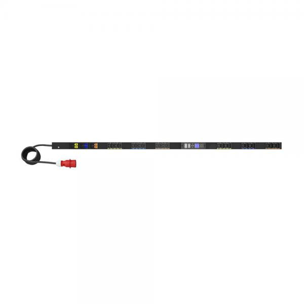 Eaton EVMAF332A unità di distribuzione dell'energia [PDU] 24 presa[e] AC 39U Nero (Eaton G4 - Power distribution unit [rack-mountable] - managed - AC 240/415 V - 22 kW - 3-phase - Ethernet 10/100/1000, serial - input: IEC 60309 32A - output connector...