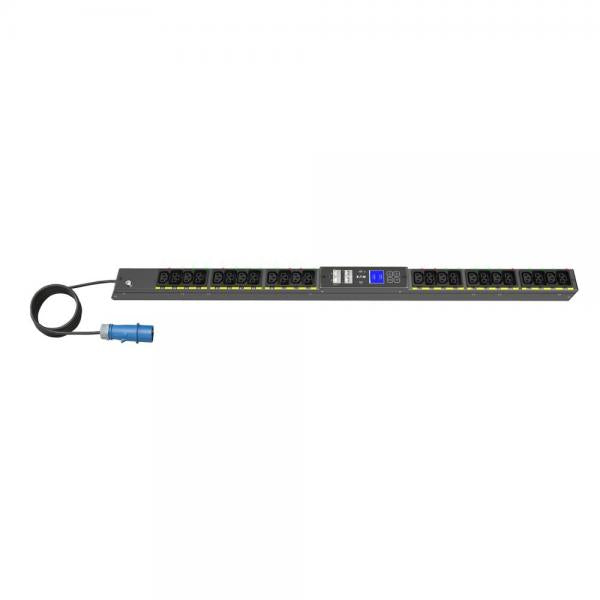 Eaton EVMAF116A unità di distribuzione dell'energia [PDU] 24 presa[e] AC 22.5U Nero (PDU G4 MA 0U 309 16A 1P 12xC13,12xC39)EatonEVMAF116A