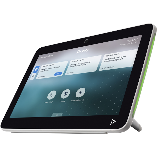 Poly TC10 - Without power cord - touch controller - Certified for Zoom Rooms - whiteHp0197497663563875J5AA#AC3