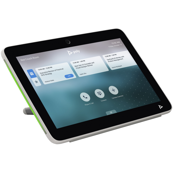 Poly TC10 - Without power cord - touch controller - Certified for Zoom Rooms - whiteHp0197497663563875J5AA#AC3