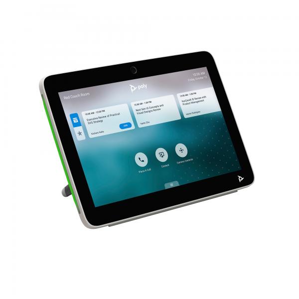 Poly TC10 - Without power cord - touch controller - Certified for Zoom Rooms - whiteHp0197497663563875J5AA#AC3