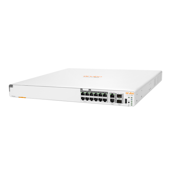 HPE Aruba Instant On 1960 8p 1G Class 4 4p SR1G/2.5G Class 6 PoE 2p 10GBASE-T 2p SFP+ 480W Gestito Gigabit Ethernet [10/100/1000] Supporto Power over Ethernet [PoE] 1U (HPE NETWORKING INSTANT ON SWITCH SERIES,1960 8-PORTS PoE 2SFP 480W)HpeS0F35A