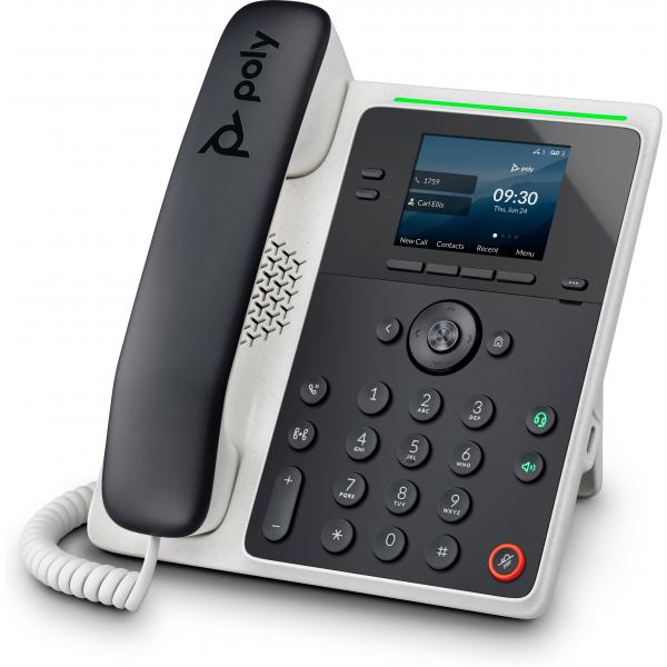 Poly Edge E100 - VoIP phone with caller ID/call waiting - 3-way call capability - SIP, SDP - midnight blue, white - Versione UKHp019749734134882M86AA