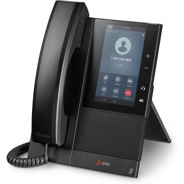 Poly CCX 505 Business Media Phone with Open SIP and PoE-enabled - Replaces Poly SKU 2200-49735-025Hp019749734277282Z82AA