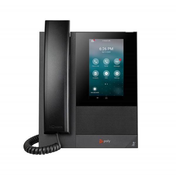 Poly CCX 400 Business Media Phone with Open SIP and PoE-enabled No - Replaces Poly SKU 2200-49700-025Hp0197497506297849A1AA#AC3