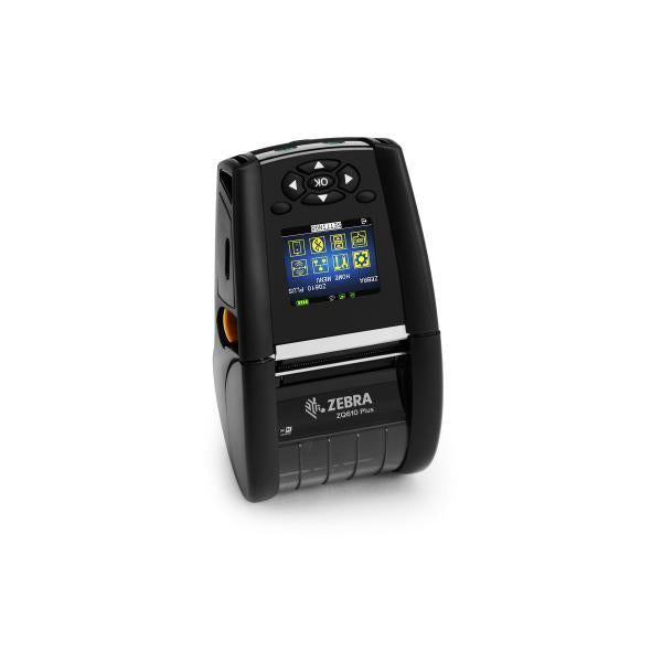 Zebra ZQ610 Plus stampante per etichette [CD] Termica diretta 203 x 203 DPI 115 mm/s Con cavo e senza cavo Wi-Fi Bluetooth (DT PRINTER ZQ610 PLUS 2IN/48MM - EN/LAT FONTS WI-FI 6 DUAL RADIO)ZebraZQ61-AUXAE14-00