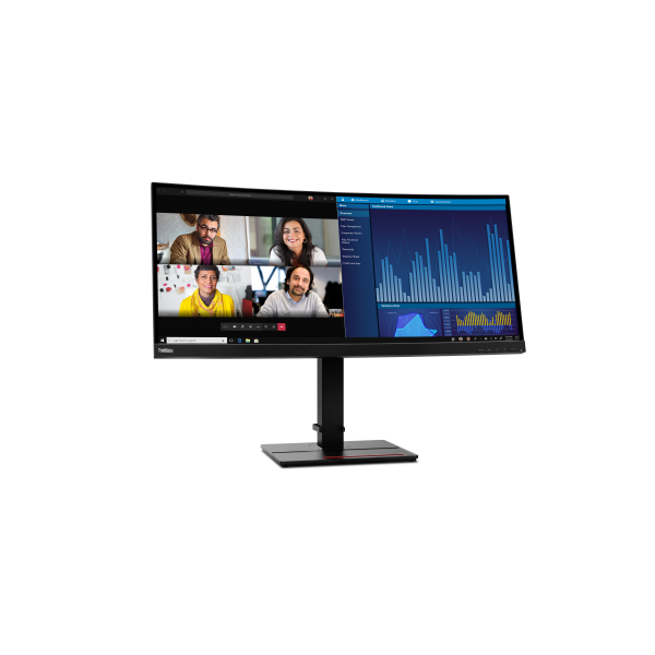 Lenovo ThinkVision P34w-20 Monitor PC 86,7 cm [34.1] 3440 x 1440 Pixel Wide Quad HD LED Nero (ThinkVision P34w-20 LED - display 86.7 cm [34.1] 3440 - x 1440 pixels Wide Quad HD Black - Warranty: 12M)Lenovo63F2RAT3EU