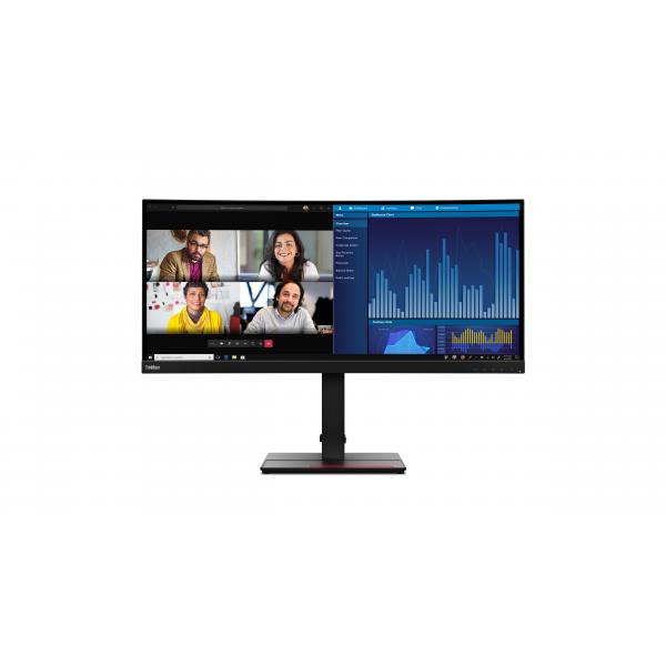 Lenovo ThinkVision P34w-20 Monitor PC 86,7 cm [34.1] 3440 x 1440 Pixel Wide Quad HD LED Nero (ThinkVision P34w-20 LED - display 86.7 cm [34.1] 3440 - x 1440 pixels Wide Quad HD Black - Warranty: 12M)Lenovo63F2RAT3EU