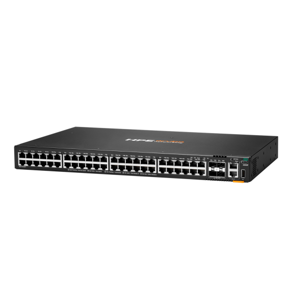 HPE Aruba Networking CX 6200F 48G 4SFP+ Gestito L3 Gigabit Ethernet [10/100/1000] 1U (HPE Aruba Networking CX 6200F 48G 4SFP+ Switch - Switch - L3 - Managed - 48 x 10/100/1000 + 4 x 100/1000/10G SFP+ - front and side to back - rack-mountable)Hpe01900...