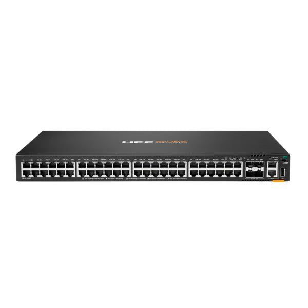 HPE Aruba Networking CX 6200F 48G 4SFP+ Gestito L3 Gigabit Ethernet [10/100/1000] 1U (HPE Aruba Networking CX 6200F 48G 4SFP+ Switch - Switch - L3 - Managed - 48 x 10/100/1000 + 4 x 100/1000/10G SFP+ - front and side to back - rack-mountable)Hpe01900...