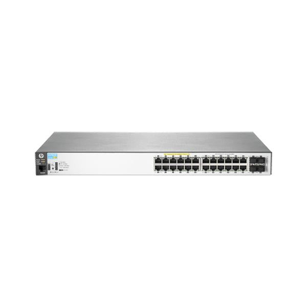 HPE Aruba Networking Aruba 2530 24G PoE+ Gestito L2 Gigabit Ethernet [10/100/1000] Supporto Power over Ethernet [PoE] 1U Nero (HPE Aruba 2530 24G PoE+ Managed L2 Gigabit Ethernet [10/100/1000] 1U)HpeJ9773A