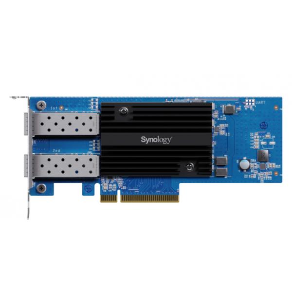 Synology E25G30-F2 scheda di rete e adattatore Interno Ethernet 3125 Mbit/s (Synology E25G30-F2 dual-port 25GbE SFP28 network card [2Years warranty])SynologyE25G30-F2