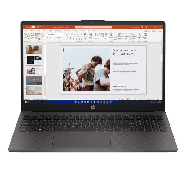 HP G10 AMD Ryzen 3 7320U Computer portatile 39,6 cm [15.6] Full HD 8 GB DDR4-SDRAM 256 GB SSD Wi-Fi 6 [802.11ax] Windows 11 Home Nero (HP 255G10 R3-7320U 15 8GB/256 PC AMD R3-7320U, 15.6 FHD AG LED SVA, UMA, Webcam, 8GB DDR4, 256GB SSD, ax+BT, 3C Bat...