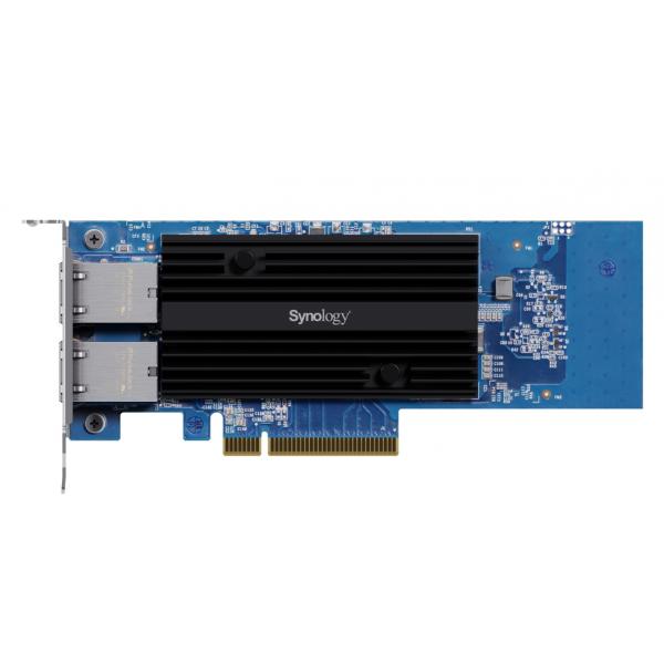 Synology E10G30-T2 scheda di rete e adattatore Interno Ethernet 10000 Mbit/s (Synology E10G30-T2 dual-port 10GbE RJ-45 ethernet adapter [2Years warranty])SynologyE10G30-T2