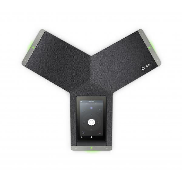 HP Poly Trio C60 - Conference VoIP phone - with Bluetooth interface - IEEE 802.11a/b/g/n/ac [Wi-Fi] / Bluetooth 5.0 - 5-way call capability - SIP, SRTP, SDP - 3 lines - Versione UKHp0197497506532849B6AA#ABB