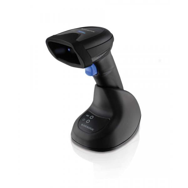 Datalogic QM2500-BK-433K1 lettore di codici a barre Lettore di codici a barre portatile 2D Nero (QM2500 433 MHZ KIT USB 2D MP - BLACK BASE STATION USB CABLE)DatalogicQM2500-BK-433K1