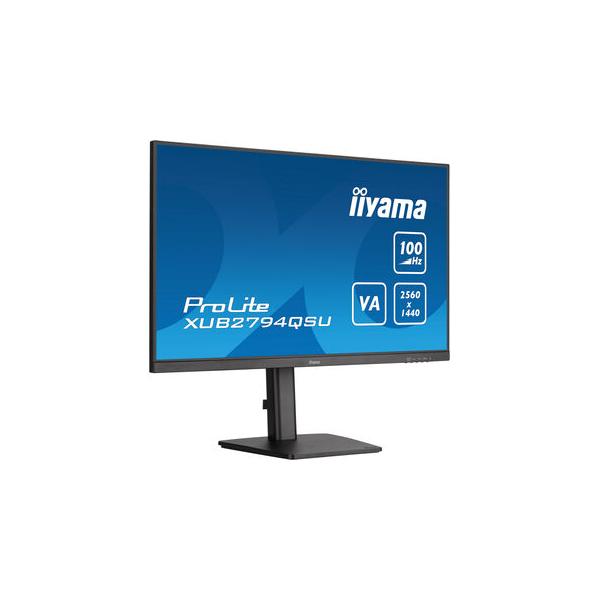 Iiyama ProLite XUB2794QSU-B6 Monitor PC 68,6 cm [27] 2560 x 1440 Pixel Wide Quad HD LCD Nero (iiyama XUB2794QSU-B6 27 VA LCD)Iiyama4948570122707XUB2794QSU-B6