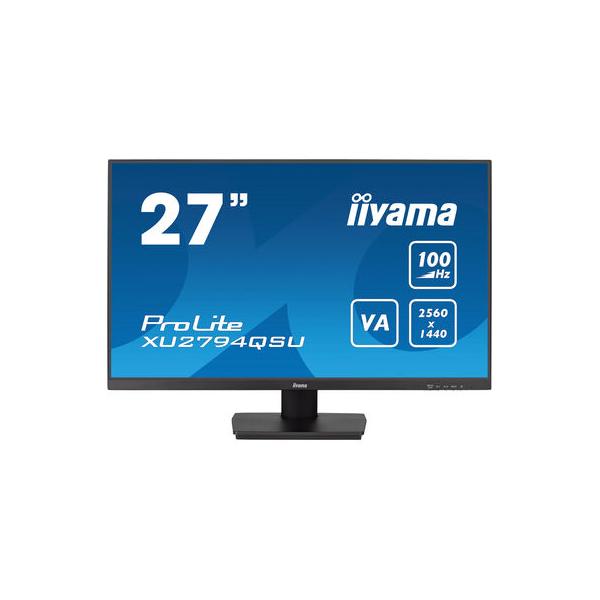 Iiyama ProLite XU2794QSU-B6 Monitor PC 68,6 cm [27] 2560 x 1440 Pixel Wide Quad HD LCD Nero (iiyama ProLite XU2794QSU-B6 27' 2560 x 1440 pixels WQHD LCD Display)Iiyama4948570122691XU2794QSU-B6