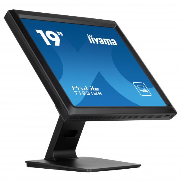 Iiyama ProLite T1931SR-B1S Monitor PC 48,3 cm [19] 1280 x 1024 Pixel SXGA LCD Touch screen Nero (iiyama ProLite T1931SR-B1S 5-Wire Resistive Touchscreen with VGA HDMI and DisplayPort)IiyamaT1931SR-B1S