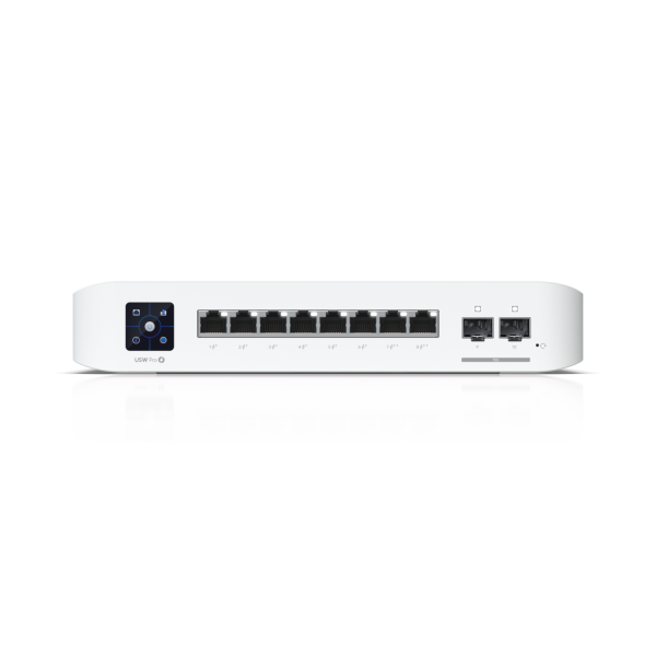 Ubiquiti UniFi USW-PRO-8-POE switch di rete Gestito L2/L3 Gigabit Ethernet [10/100/1000] Supporto Power over Ethernet [PoE] 1U Bianco (UbiQuiti UniFi Switch Pro USW-PRO-8-POE - Switch - managed)UbiquitiUSW-PRO-8-POE