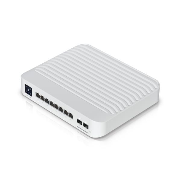 Ubiquiti UniFi USW-PRO-8-POE switch di rete Gestito L2/L3 Gigabit Ethernet [10/100/1000] Supporto Power over Ethernet [PoE] 1U Bianco (UbiQuiti UniFi Switch Pro USW-PRO-8-POE - Switch - managed)UbiquitiUSW-PRO-8-POE