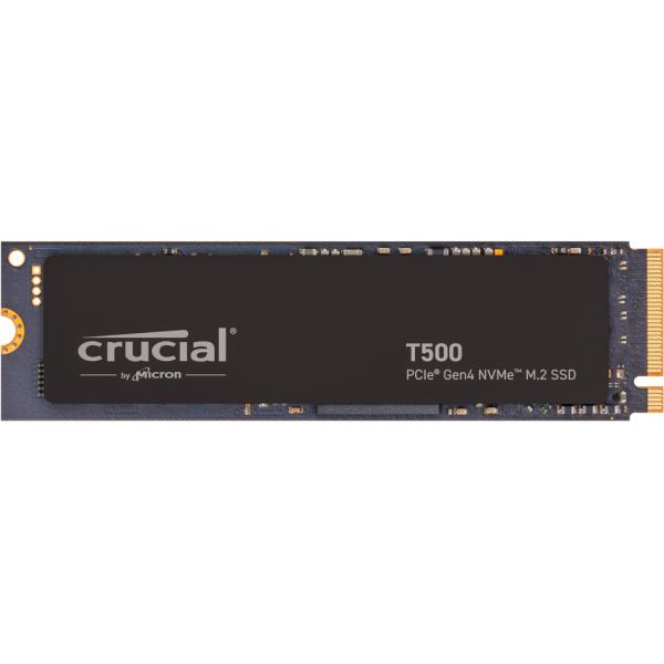 Crucial T500 2 TB M.2 PCI Express 4.0 NVMe 3D TLC NAND (Crucial T500 2TB PCIe NVMe M.2 SSD)Crucial0649528939234CT2000T500SSD8