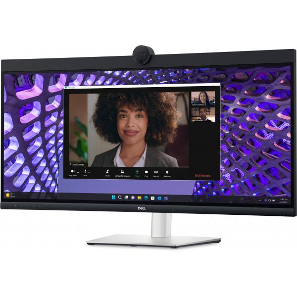 DELL P Series P3424WEB Monitor PC 86,7 cm [34.1] 3440 x 1440 Pixel 4K Ultra HD LCD Nero (34 Curved Video Conferencing - Monitor - P3424WEB 86.71cm - [34.1] - Warranty: 12M)DellDELL-P3424WEB