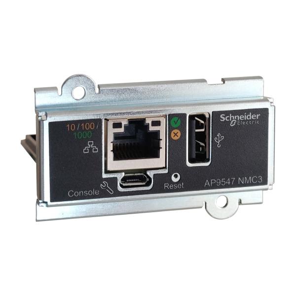 APC AP9547 scheda di rete e adattatore Interno (NETWORK MANAGEMENT CARD FOR - EASY UPS 3-PHASE)Apc0731304422495AP9547