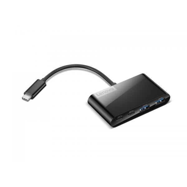 Lenovo GX91L84354 hub di interfaccia USB 3.2 Gen 1 [3.1 Gen 1] Type-C 625 Mbit/s Nero (Lenovo Select USB-C to 4 Port Hub. WARRANTY: 1YR CCR)Lenovo0195892085492GX91L84354