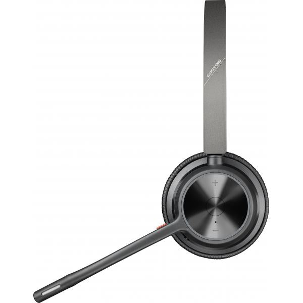 Poly Voyager 4320 - Customer Special 1 - Voyager 4300 series - headset - on-ear - Bluetooth - wireless - active noise cancelling - USB-C via Bluetooth adapter - black - UC certifiedHewlett Packard Enterprise01965485486998G106AA