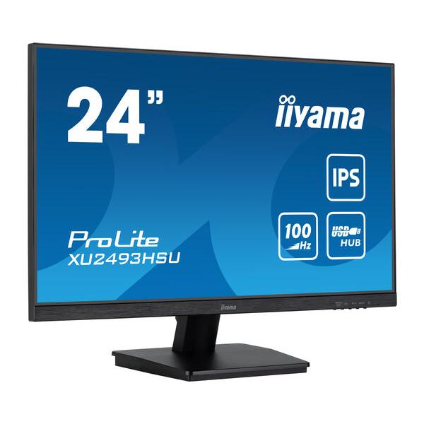 Iiyama ProLite XU2493HSU-B6 Monitor PC 61 cm [24] 1920 x 1080 Pixel Full HD LED Nero (iiyama XU2493HSU-B6 24 IPS LCD)Iiyama4948570123032XU2493HSU-B6