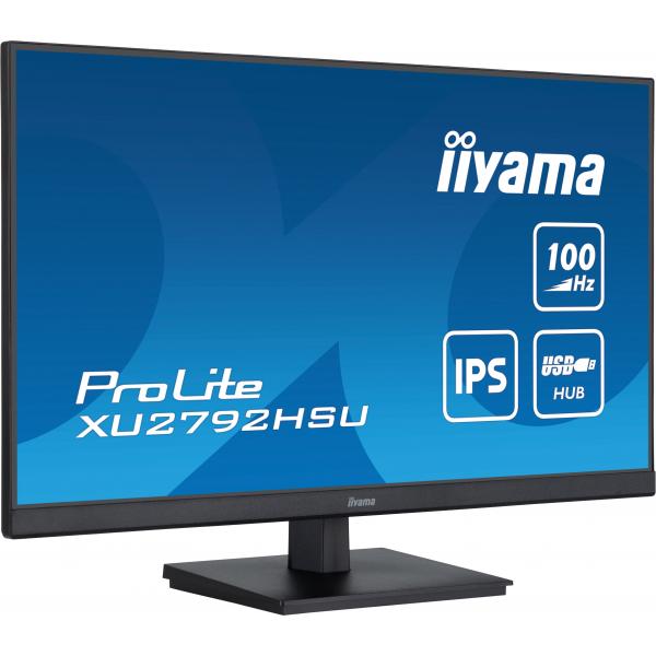 Iiyama ProLite XU2792HSU-B6 Monitor PC 68,6 cm [27] 1920 x 1080 Pixel Full HD LED Nero (XU2792HSU-B6 27IN FHD IPS)Iiyama4948570122608XU2792HSU-B6