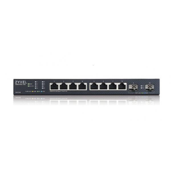 Zyxel XMG1915-10E Gestito L2 2.5G Ethernet [100/1000/2500] (XMG1915-10E 8-PORT 2.5GBE 2 - SFP+ SMART SWITCH HYBIRD MODE ST)ZyxelXMG1915-10E-EU0101F