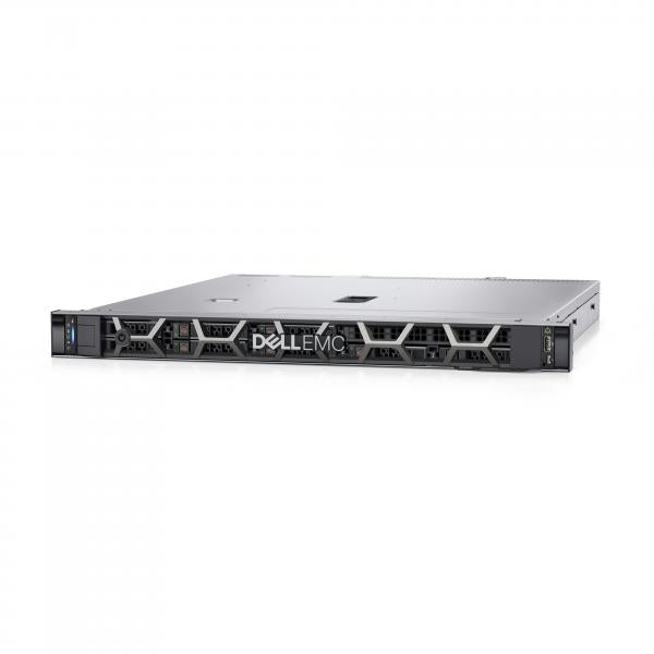 DELL PowerEdge R350 server 480 GB Rack [1U] Intel Xeon E E-2334 3,4 GHz 16 GB DDR4-SDRAM 700 W (Dell PowerEdge R350 - Server - montabile in rack - 1U - 1 via - 1 x Xeon E-2334 / fino a 4.8 GHz - RAM 16 GB - SAS - hot-swap 2.5 baia[e] - SSD 480 GB - M...