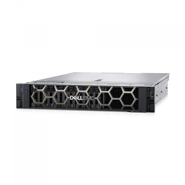 DELL PowerEdge R550 server 480 GB Armadio [2U] Intel Xeon Silver 4314 2,4 GHz 32 GB DDR4-SDRAM 1100 W (Dell PowerEdge R550 - Server - montabile in rack 2U - a 2 vie - 1 x Xeon Silver 4314 / fino a 3.4 GHz - RAM 32 GB - SAS - hot-swap 3.5 baia[e] - SS...