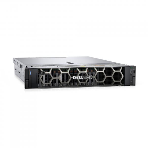 DELL PowerEdge R550 server 480 GB Armadio [2U] Intel Xeon Silver 4314 2,4 GHz 32 GB DDR4-SDRAM 1100 W (Dell PowerEdge R550 - Server - montabile in rack 2U - a 2 vie - 1 x Xeon Silver 4314 / fino a 3.4 GHz - RAM 32 GB - SAS - hot-swap 3.5 baia[e] - SS...