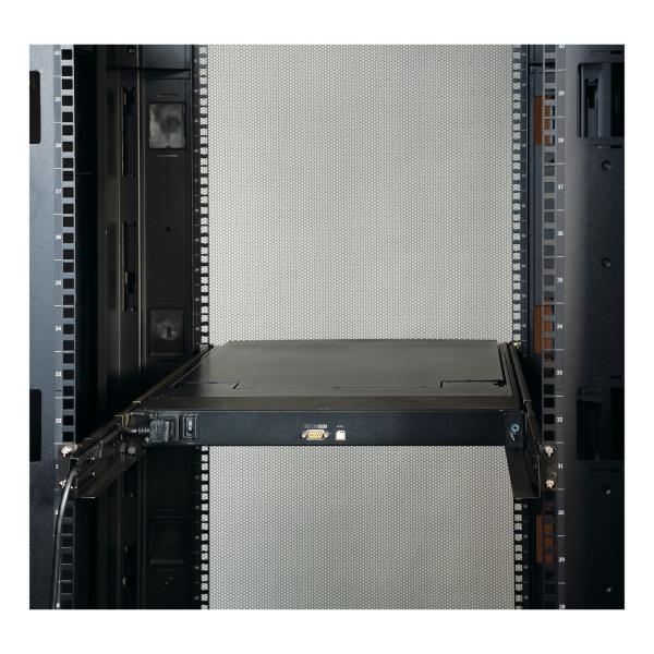 APC KVM-LCDMOUNT kit di fissaggio Nero (APC KVM 2G, LCD Rear Mounting Kit)ApcKVM-LCDMOUNT