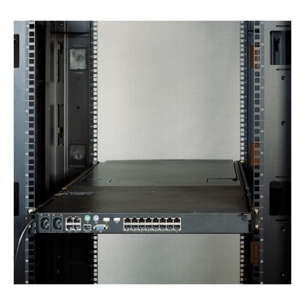 APC KVM-LCDMOUNT kit di fissaggio Nero (APC KVM 2G, LCD Rear Mounting Kit)ApcKVM-LCDMOUNT