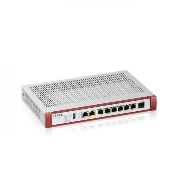 Zyxel USGFLEX200HP-GB0102F firewall [hardware] 5 Gbit/s (USG FLEX200 H SERIES - USER-DEFINABLE PORTS W/ 1X2.5G 1)Zyxel4718937635009USGFLEX200HP-GB0102F