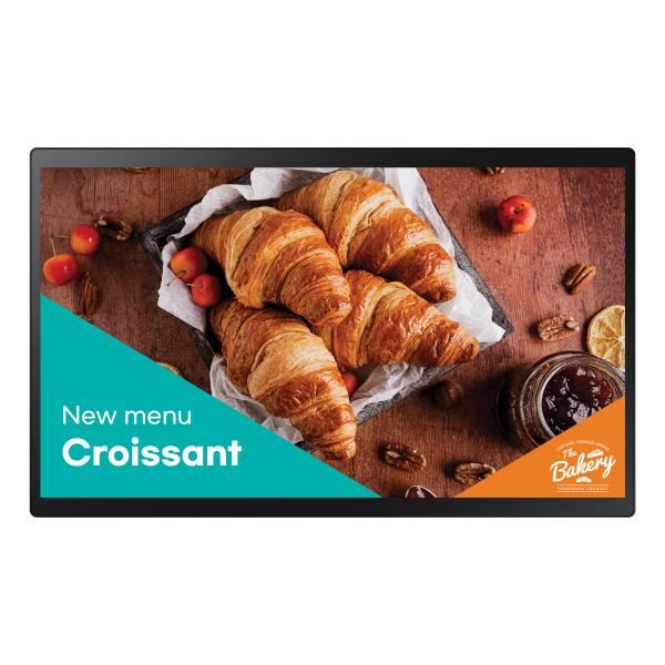 Samsung QB24C-T Pannello piatto per segnaletica digitale 61 cm [24] LED Wi-Fi 250 cd/m Full HD Nero Touch screen Processore integrato Tizen 7.0 16/7 (QB24C-T Digital signage flat - panel 61 cm [24] LED Wi-Fi - 250 cd/m Full HD Black Touchscreen - War...