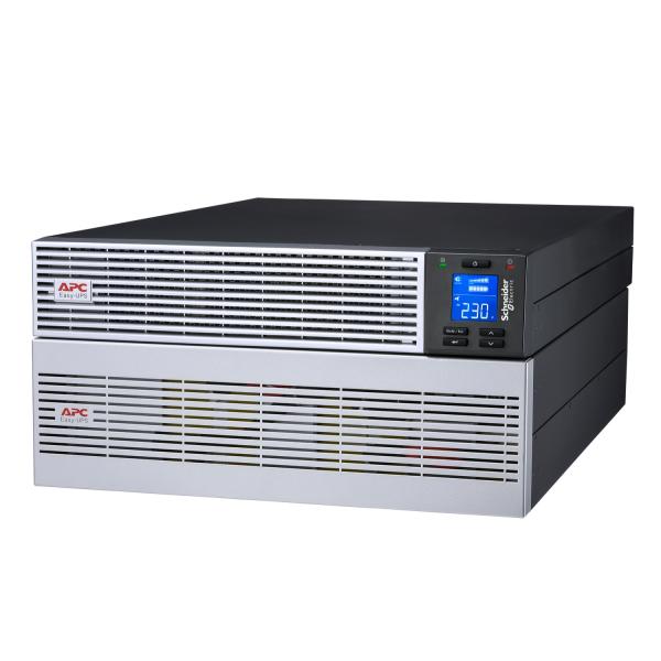 APC Easy UPS On-Line, 6kVA/6kW, Lithium-ion, Rack/Tower 5U, 230V, 1 Hard wire [1P+N+E] outlet, Intelligent Card Slot, Extended runtime, W/ rail kit gruppo di continuità [UPS] Doppia conversione [online] 6000 W (APC EASY UPS ONLINE LIION SRVL - RT EXT...