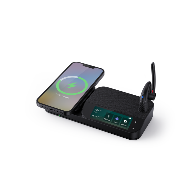 Yealink BH71-WORKSTATION cuffia e auricolare Wireless In-ear Ufficio Bluetooth Base di ricarica Nero (Yealink BH71 Workstation)Yealink1208653