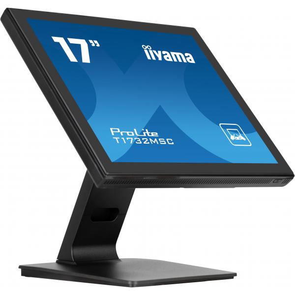 Iiyama ProLite T1732MSC-B1SAG Monitor PC 43,2 cm [17] 1280 x 1024 Pixel Full HD LED Touch screen Da tavolo Nero (iiyama ProLite T1732MSC-B1SAG 17' PCAP 10pt Touch Screen with AntiGlare Coating)Iiyama4948570122158T1732MSC-B1SAG