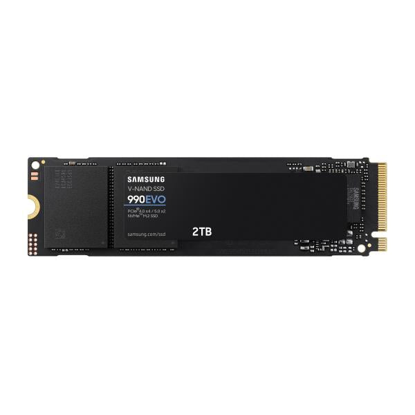Samsung 990 EVO 2 TB M.2 PCI Express 4.0 NVMe V-NAND TLC (SAMSUNG 990 EVO PCIe 4.0 x4 / 5.0 x2 NVMe 2.0)SamsungMZ-V9E2T0BW