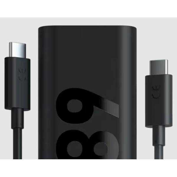 Lenovo 68W USB-C GaN Wall Charger, alimentatore USB-C 68W - Cavo 1,5m - Caricabatterie Veloce, Sicuro [Tab, PC, phone] (Mobile Device Charger Tablet, - Universal Black Ac Indoor - Warranty: 12M)LenovoZG38C05739
