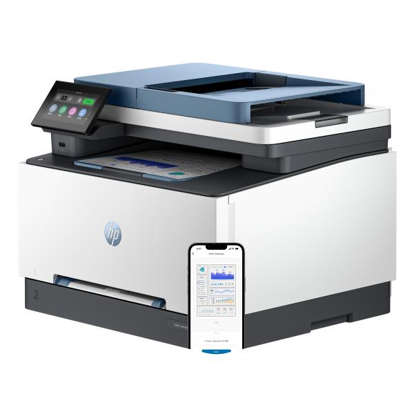 HP LaserJet Pro 3302fdw Wireless Multifunction Colore Stampante, Fotocopiatrice, scanner; Fronte/retro (Color LaserJet Pro MFP 3302fdw - Warranty: 12M)Hp499Q8F