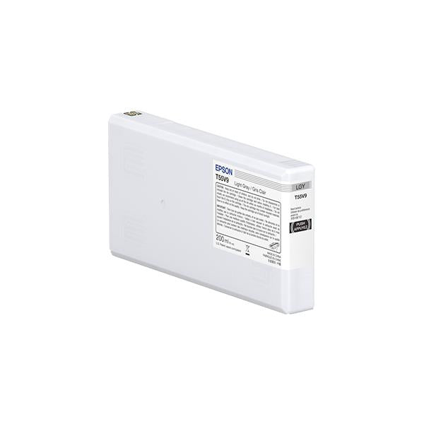 Epson UltraChrome Pro10 cartuccia d'inchiostro 1 pz Originale Grigio (Light Grey Ink 200ml SC-P5300)Epson8715946717449C13T55W900